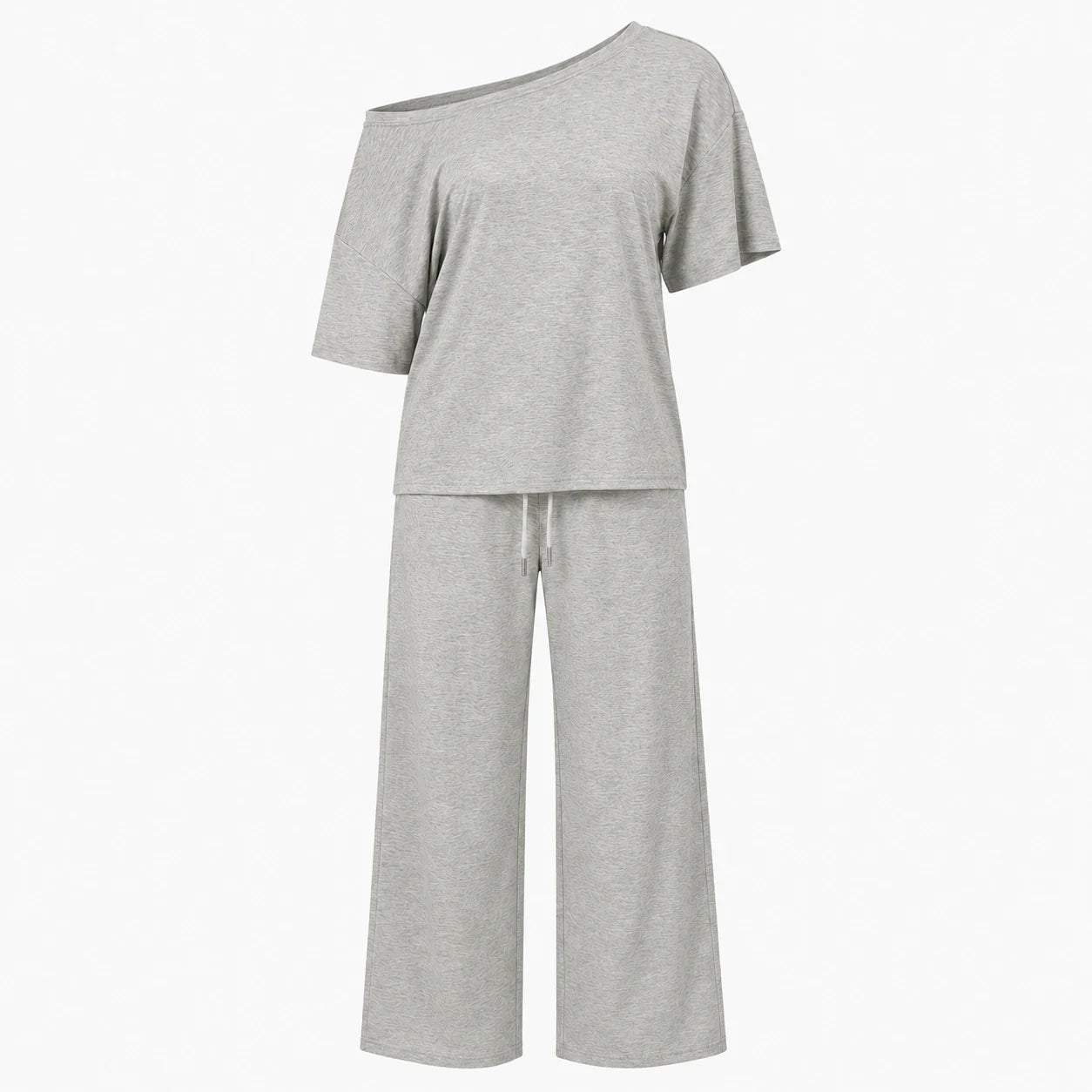 Asymmetric Lounge Pant Set WHD0606177