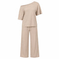 Asymmetric Lounge Pant Set WHD0606177