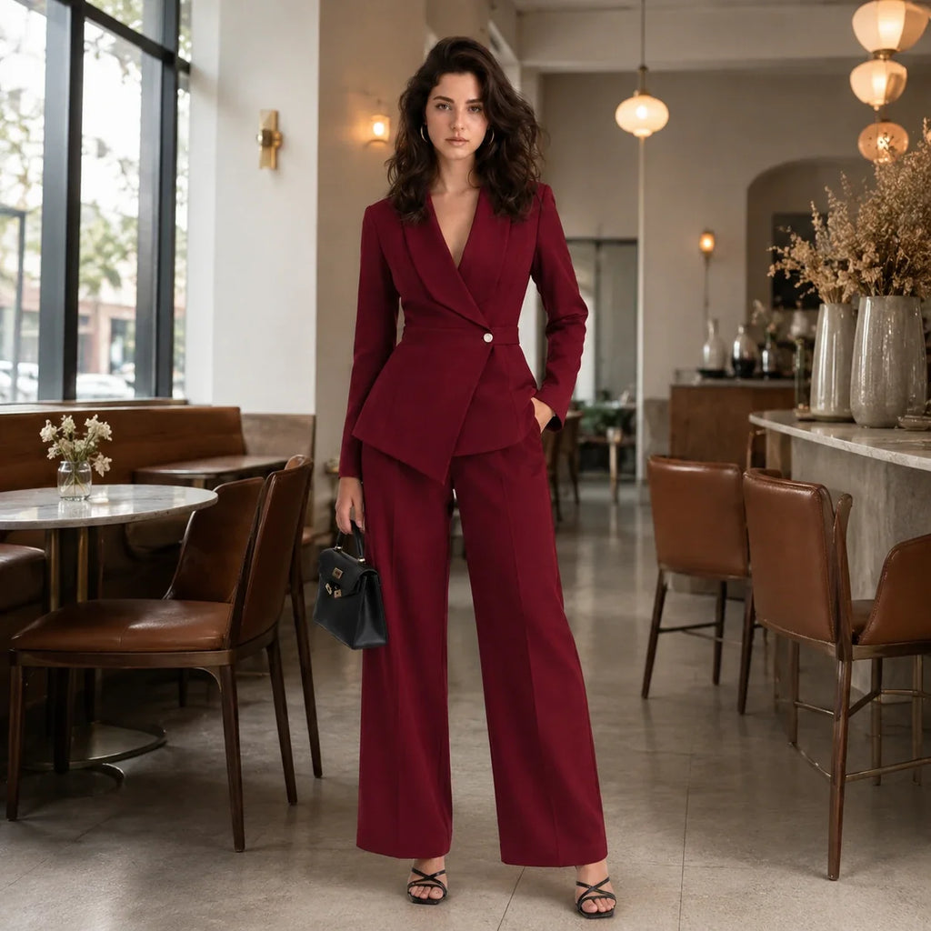 V-Neck Shorts Lounge Set WHD0606180
