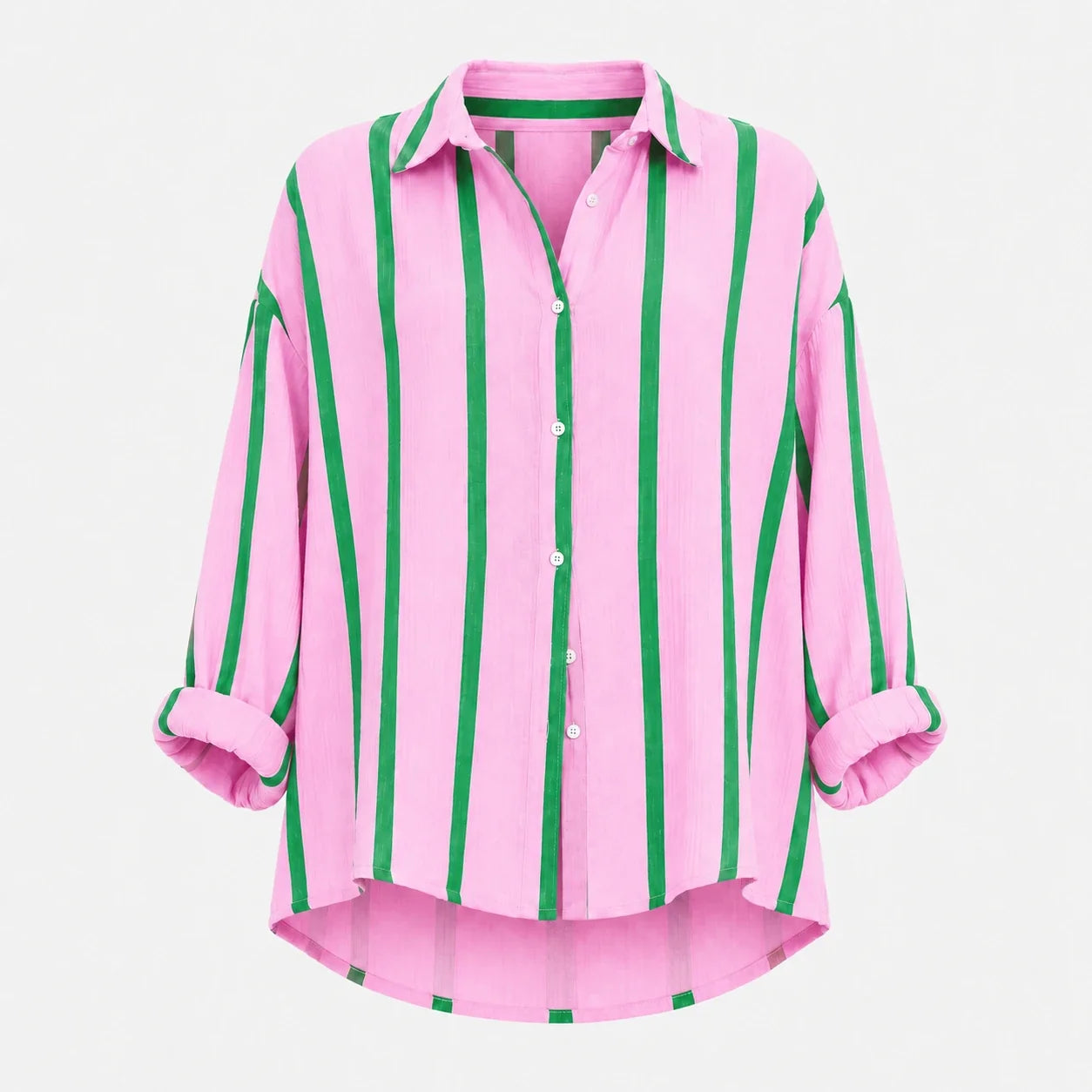 Striped Resort Shirt Set WHD0606184