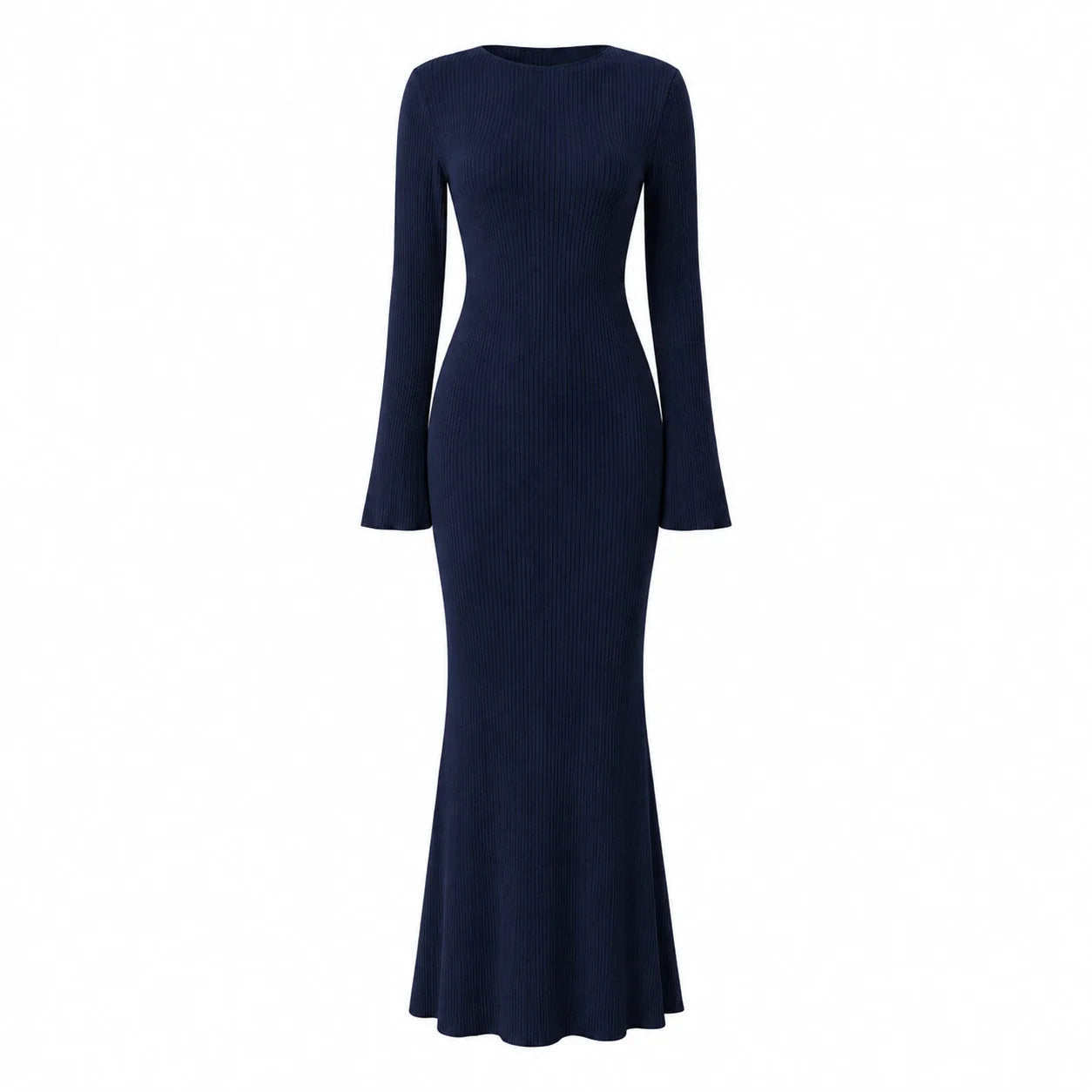 Textured Knit Maxi Dress WHD0606194