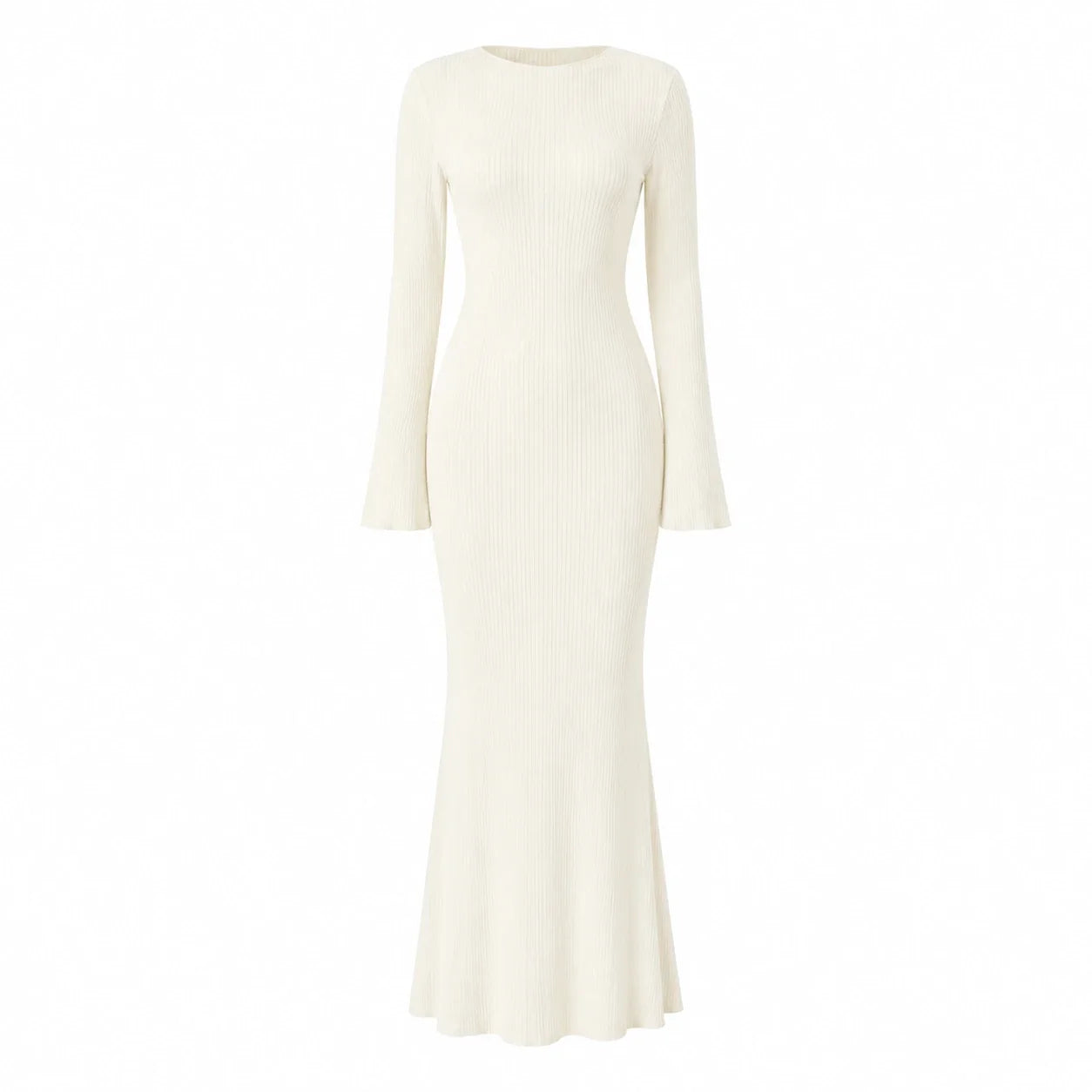 Textured Knit Maxi Dress WHD0606194