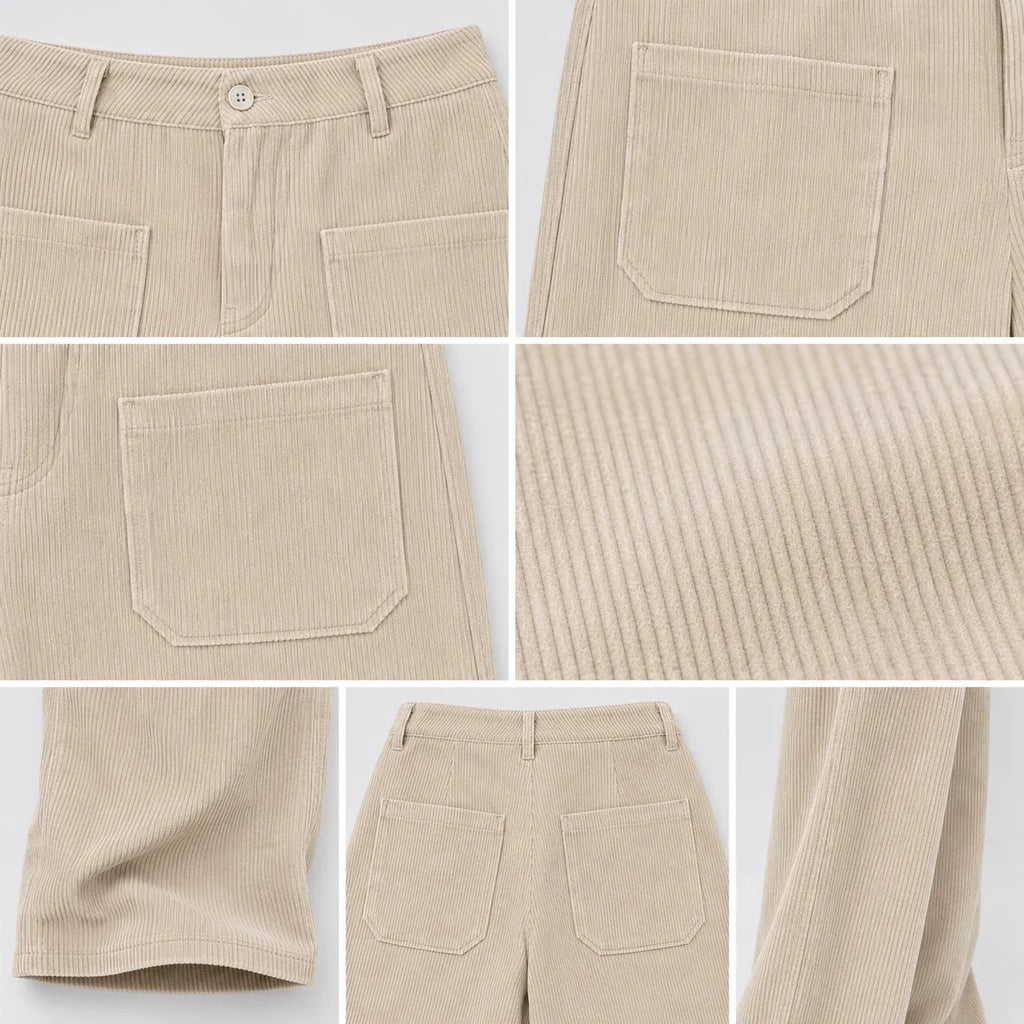 Low Rise Corduroy Pants WHD0606202