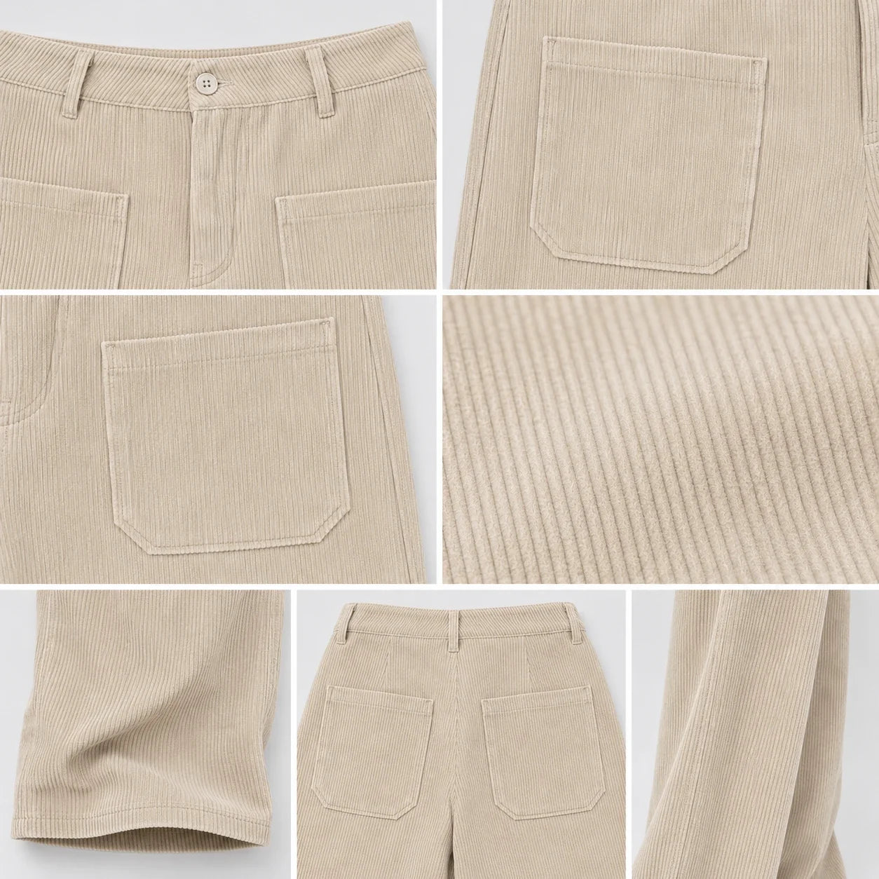 Low Rise Corduroy Pants WHD0606202