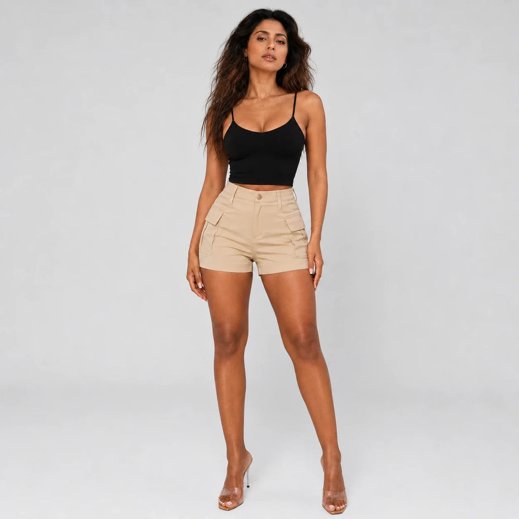 Halter Utility Romper WHD0606203