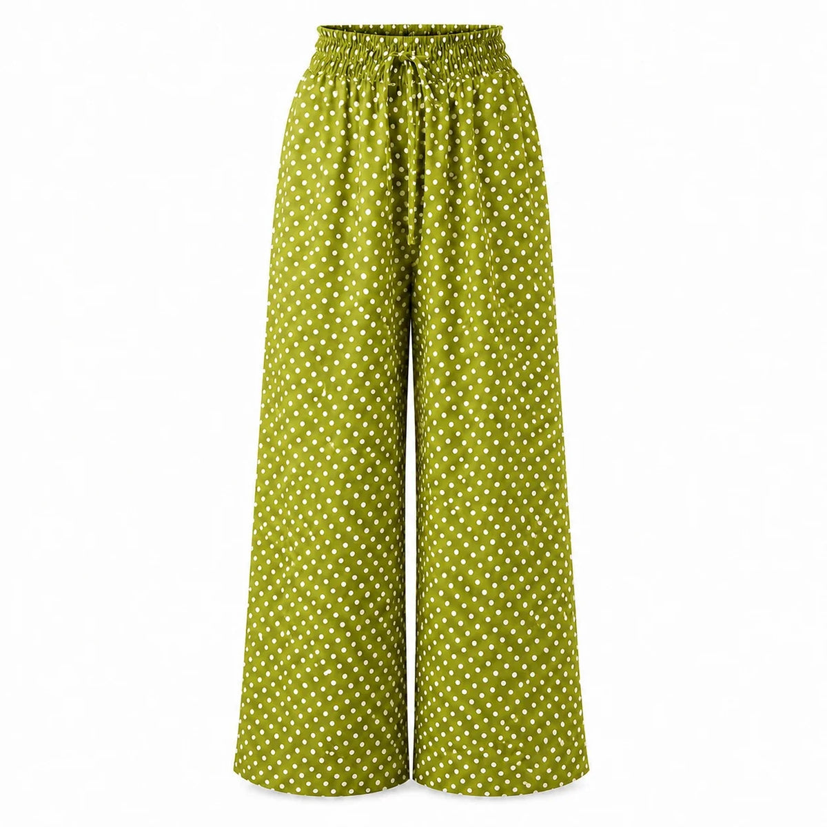 Polka Dot Wide Leg Pants WHD0606204