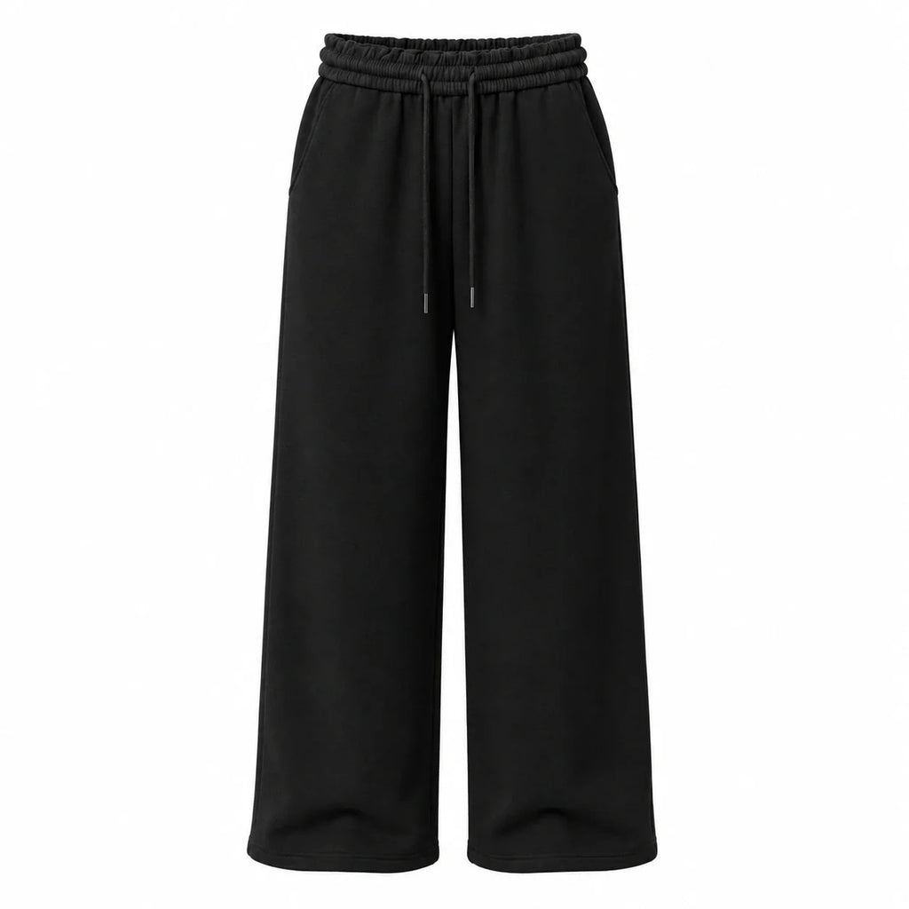 Drawstring Wide Leg Sweatpants WHD0606206