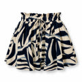 Printed Drawstring Skort WHD0606207