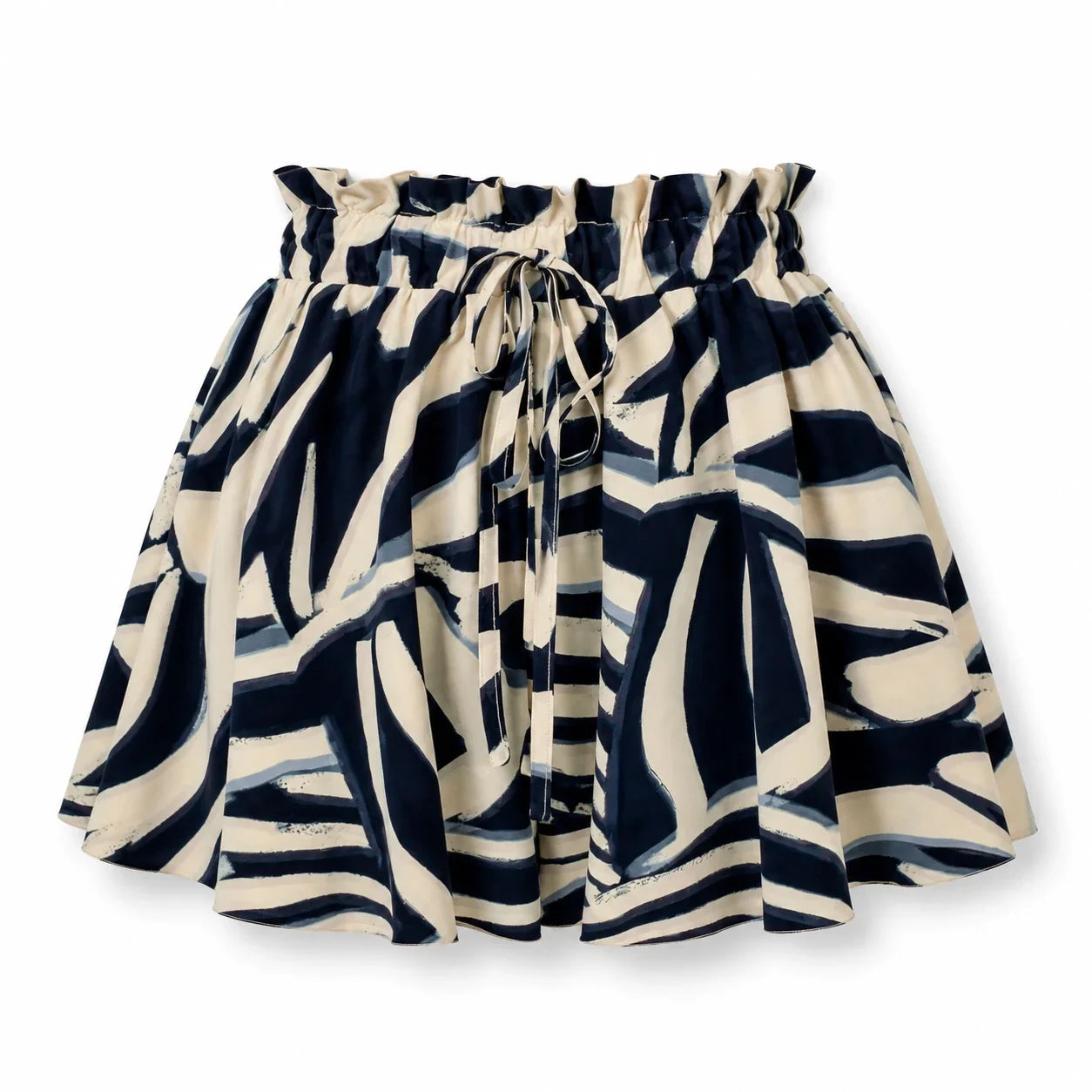 Printed Drawstring Skort WHD0606207