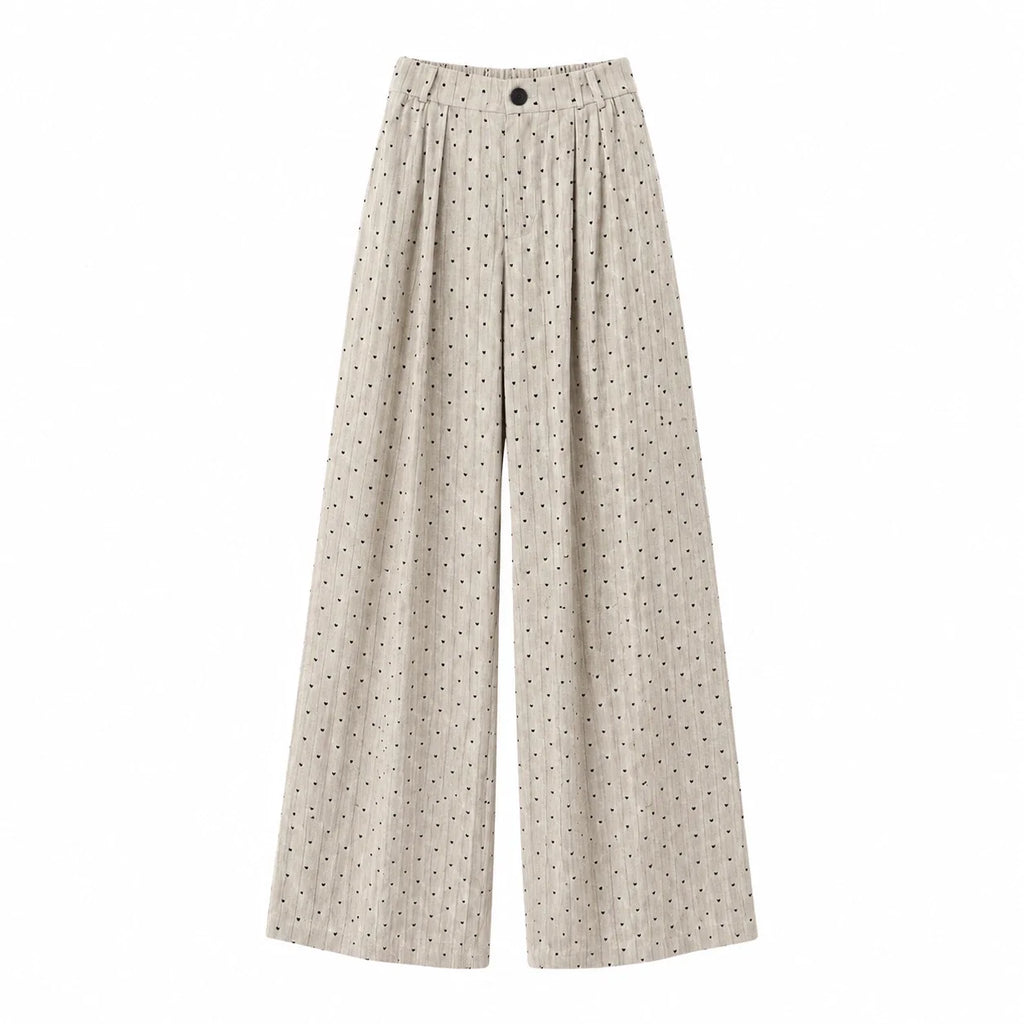 Mini Heart Wide Leg Pants WHD0606208