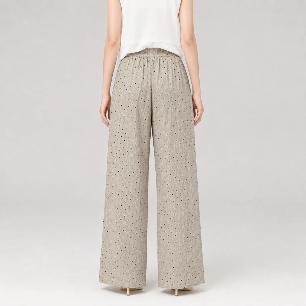 Mini Heart Wide Leg Pants WHD0606208