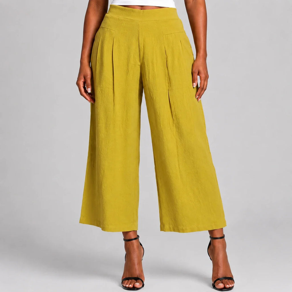 High Waist Wide Leg Pants WHD0606210