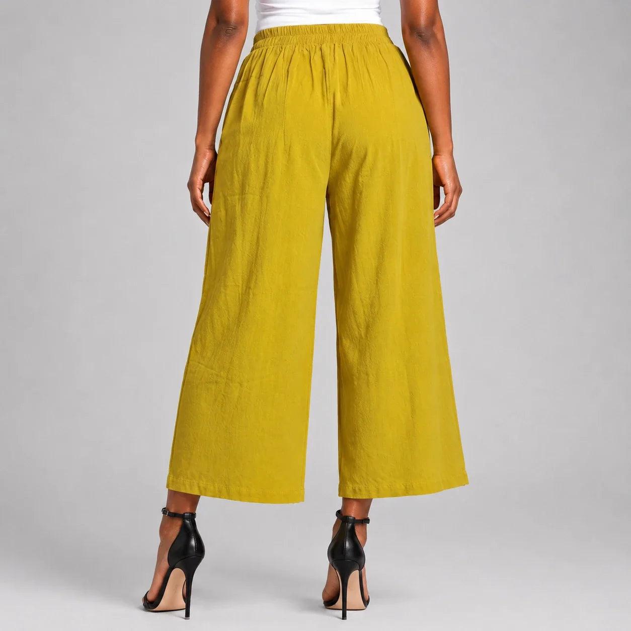 High Waist Wide Leg Pants WHD0606210