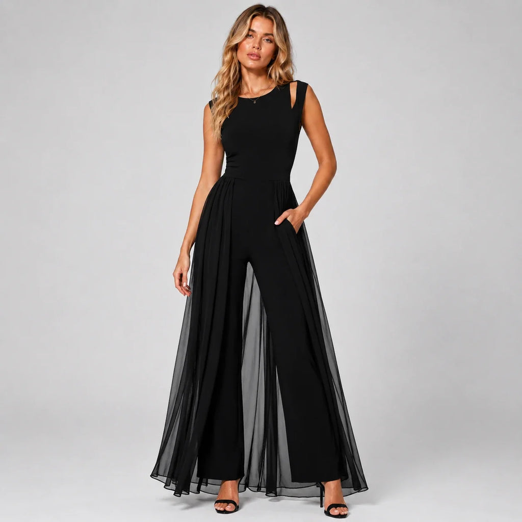 Wide Leg Wrap Jumpsuit WHD0606221
