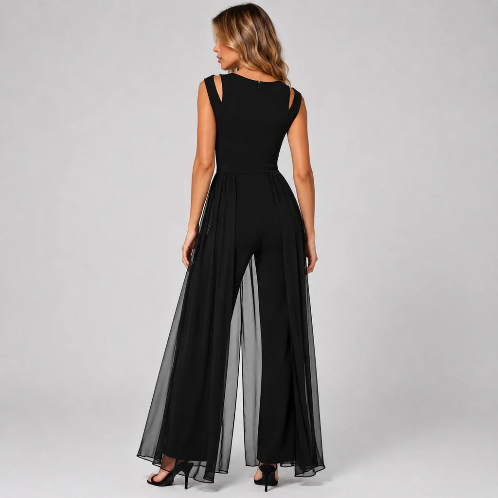Wide Leg Wrap Jumpsuit WHD0606221