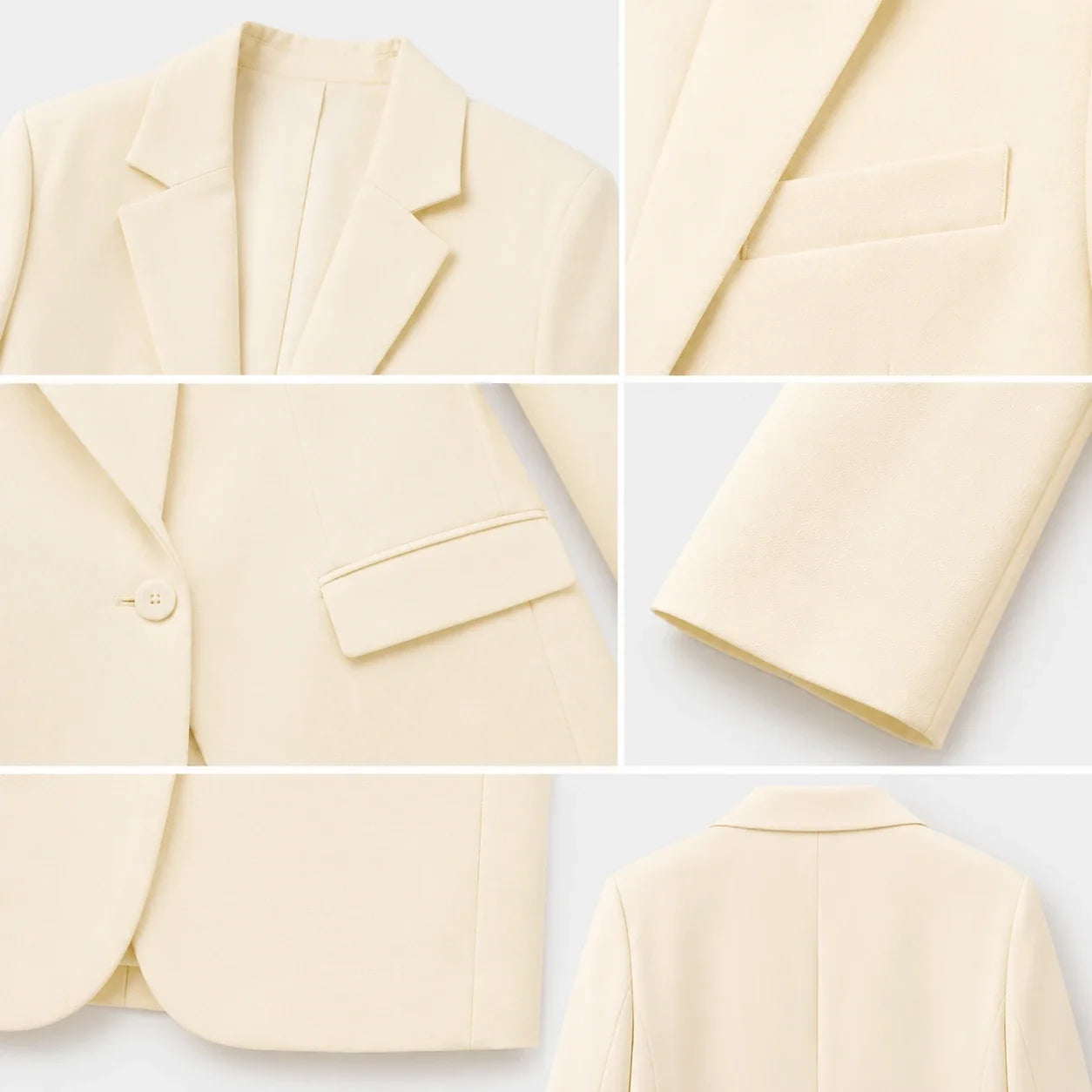 Single-Breasted Blazer Jacket WHD0606227