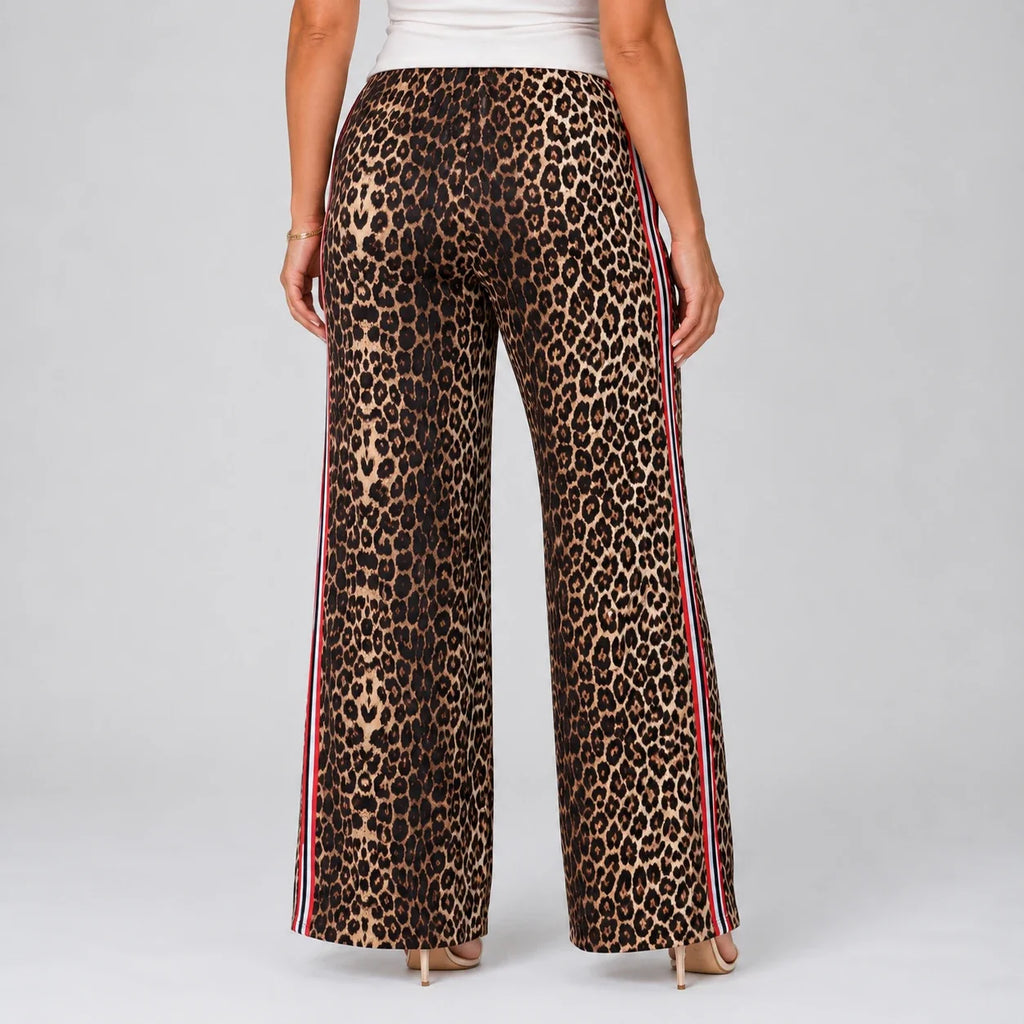 Leopard Side Stripe Pants WHD0606238