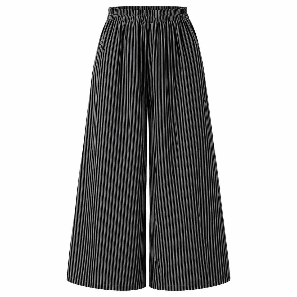 Striped Wide Leg Pants WHD0606239