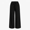 Lace Trim Drawstring Pants WHD0606240