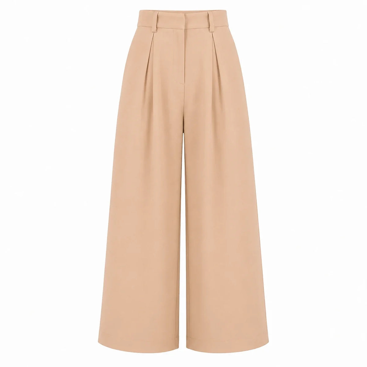 Pleated Wide Leg Pants WHD0606241