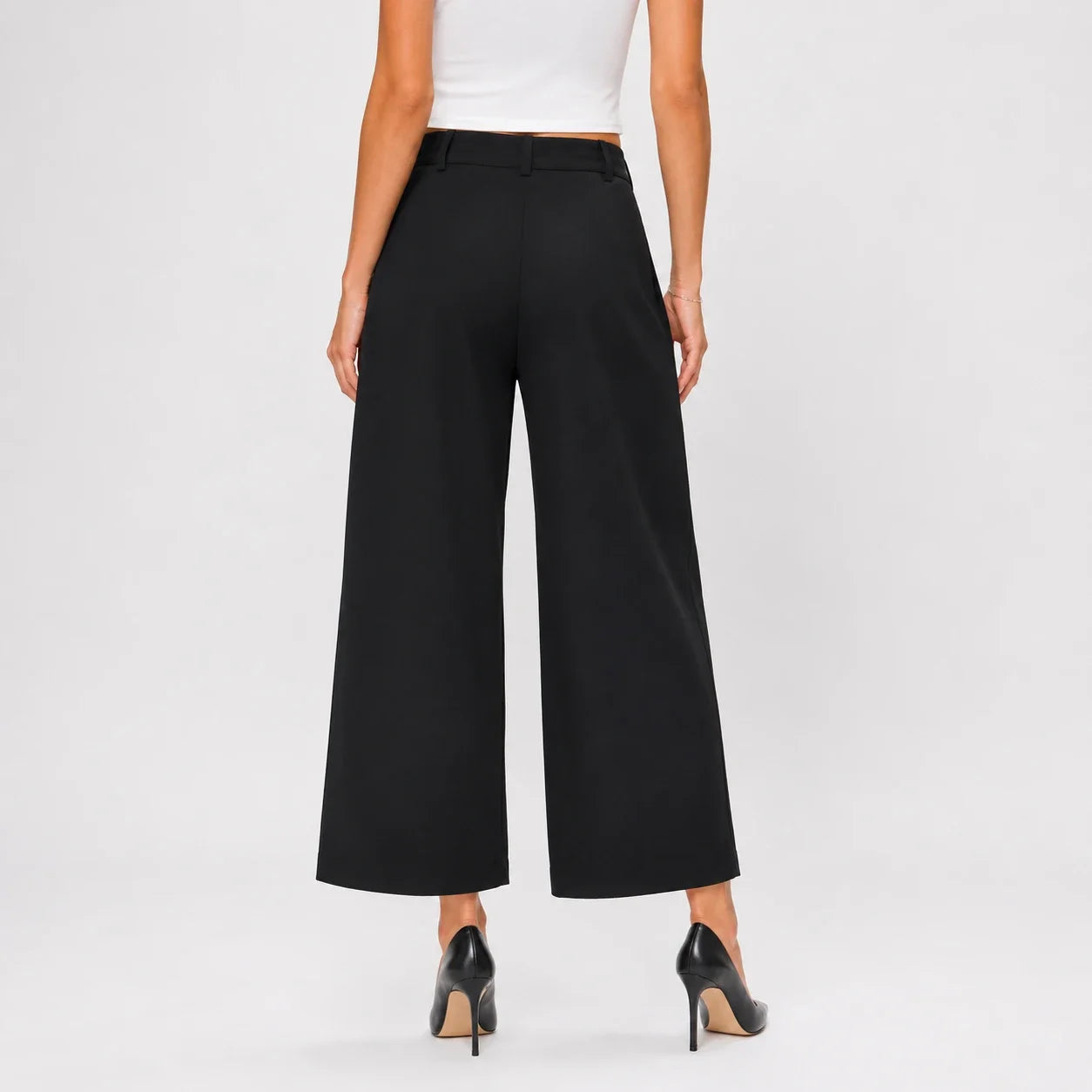 Pleated Wide Leg Pants WHD0606241