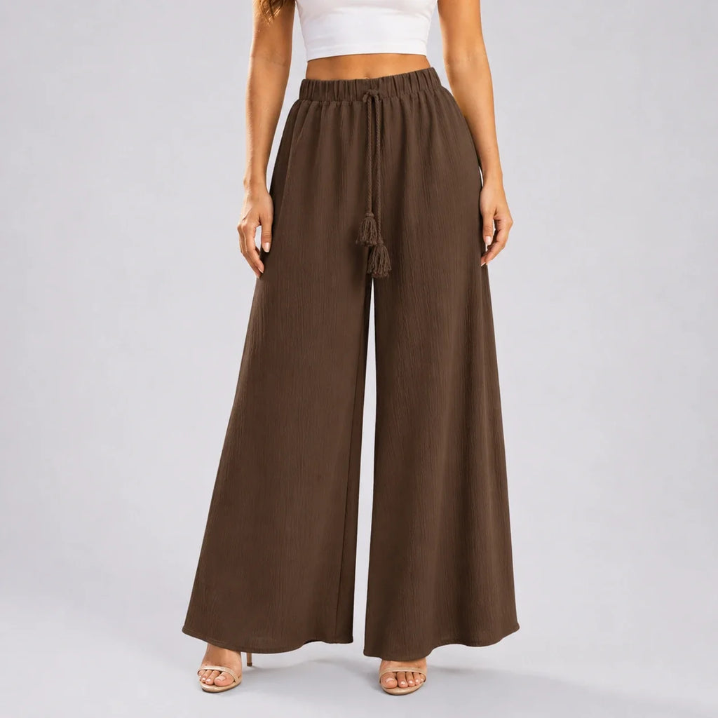 High Waist Wide Leg Pants WHD0606243
