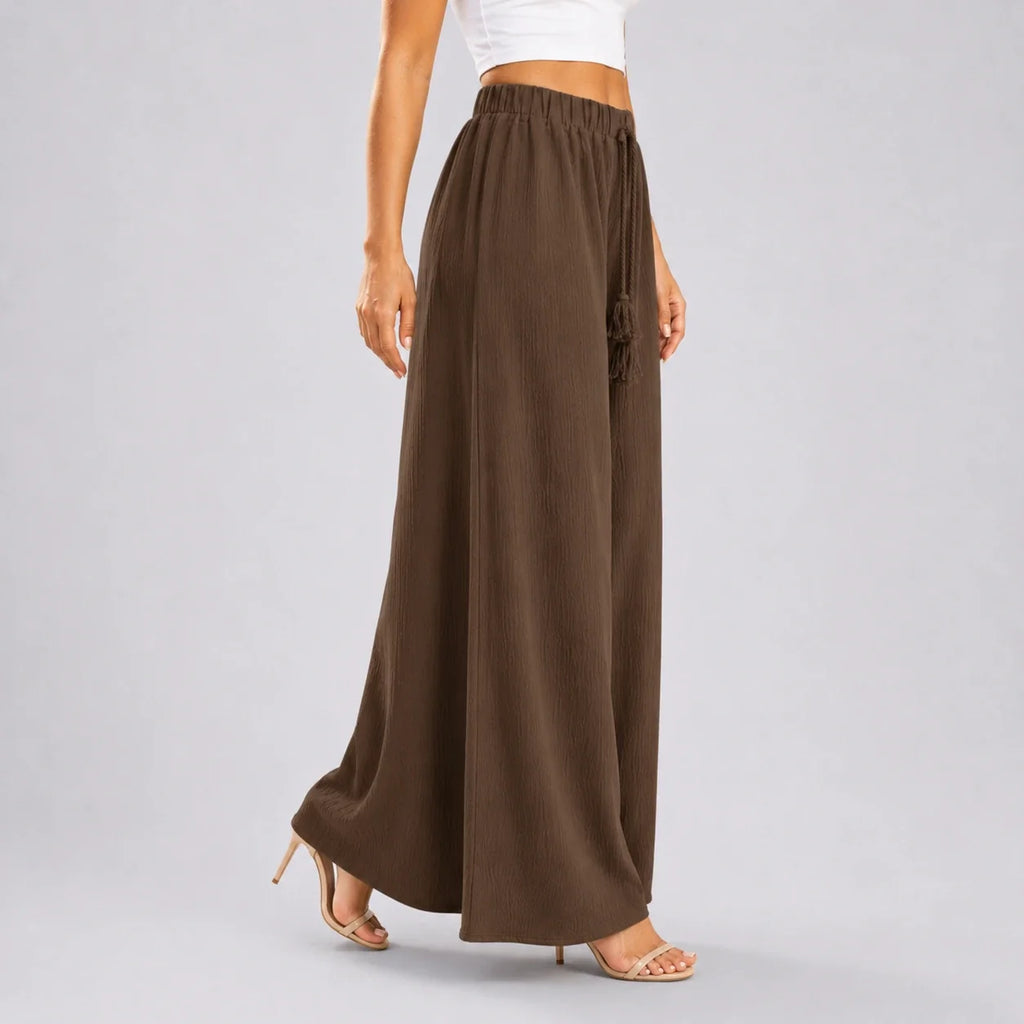 High Waist Wide Leg Pants WHD0606243