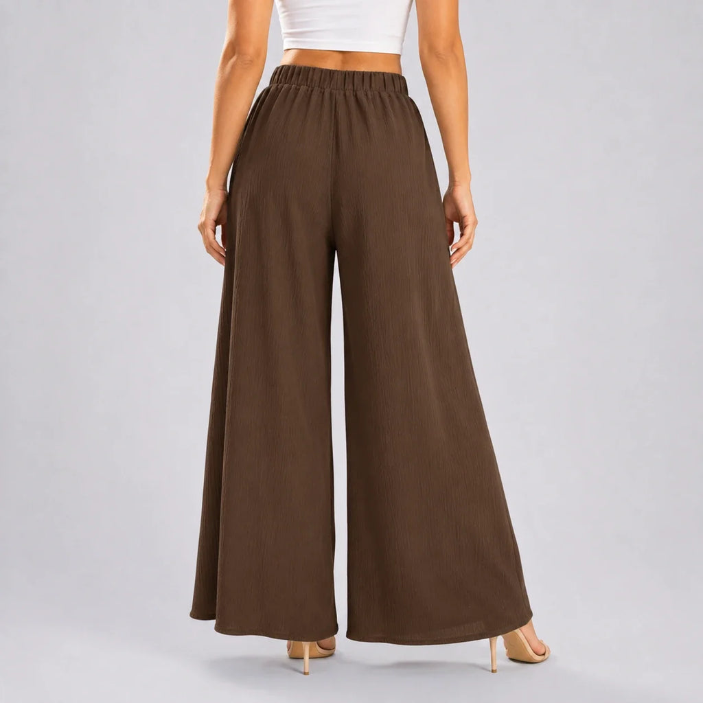 High Waist Wide Leg Pants WHD0606243