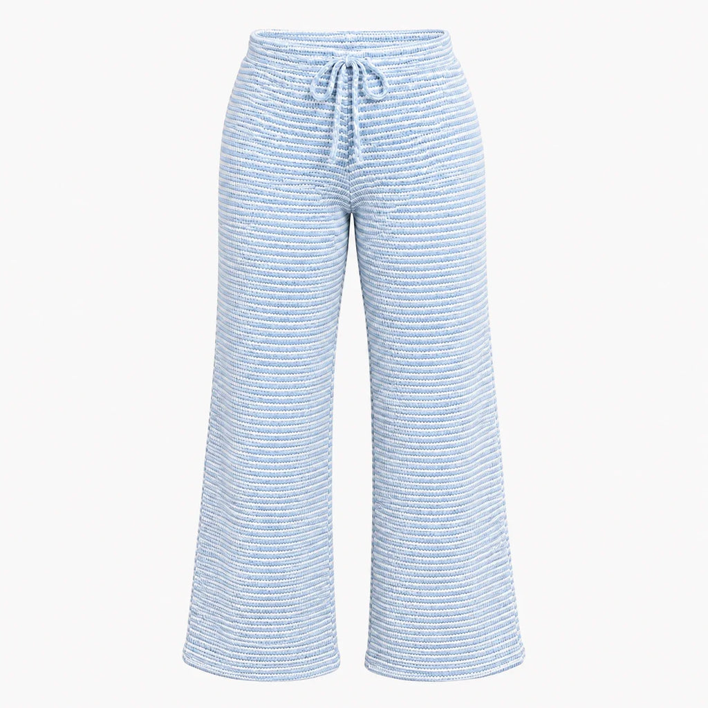 Textured Drawstring Lounge Pants WHD0606245