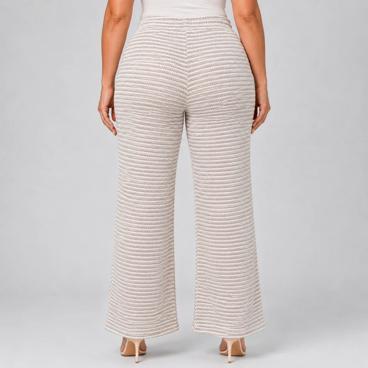 Textured Drawstring Lounge Pants WHD0606245