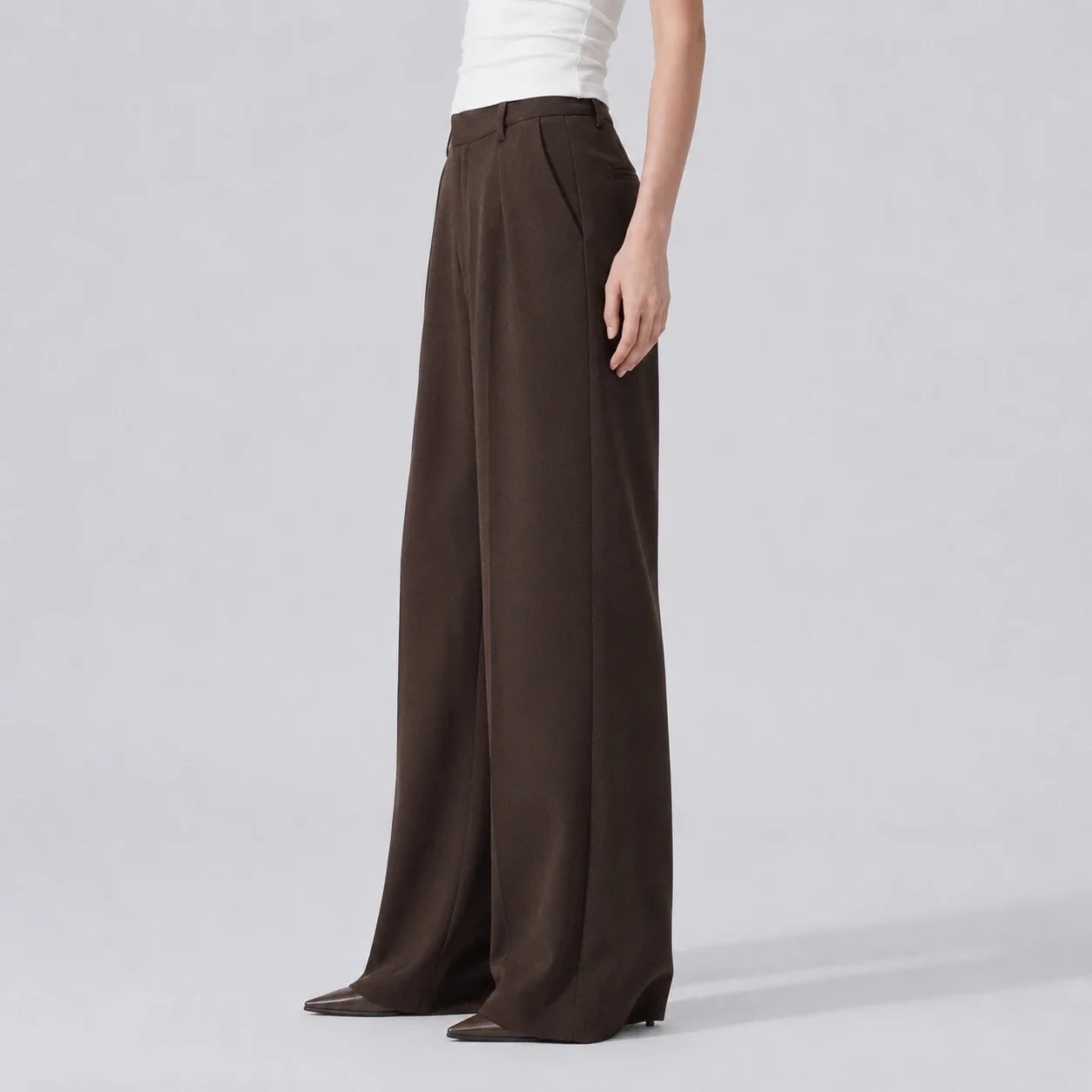High Waist Wide Leg Pants WHD0606246