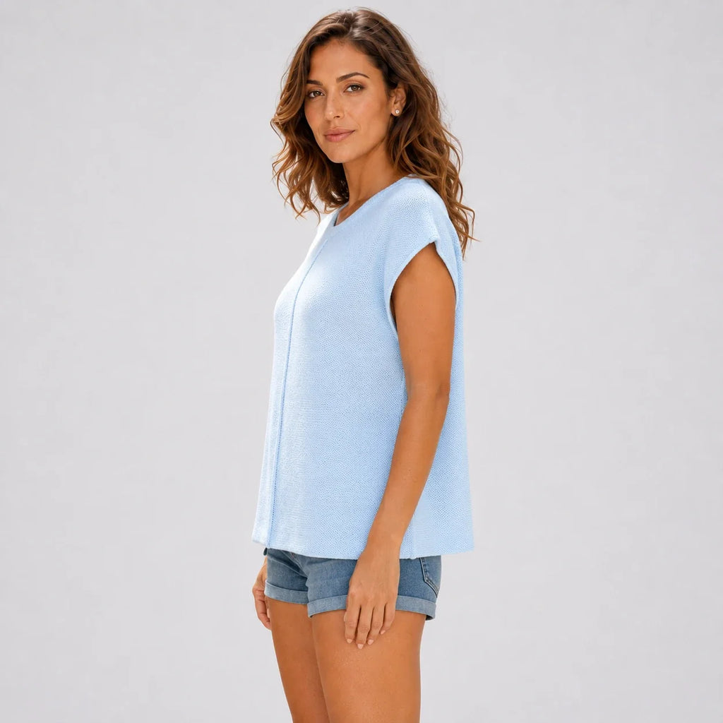 Sleeveless Knit Top WHD0606259