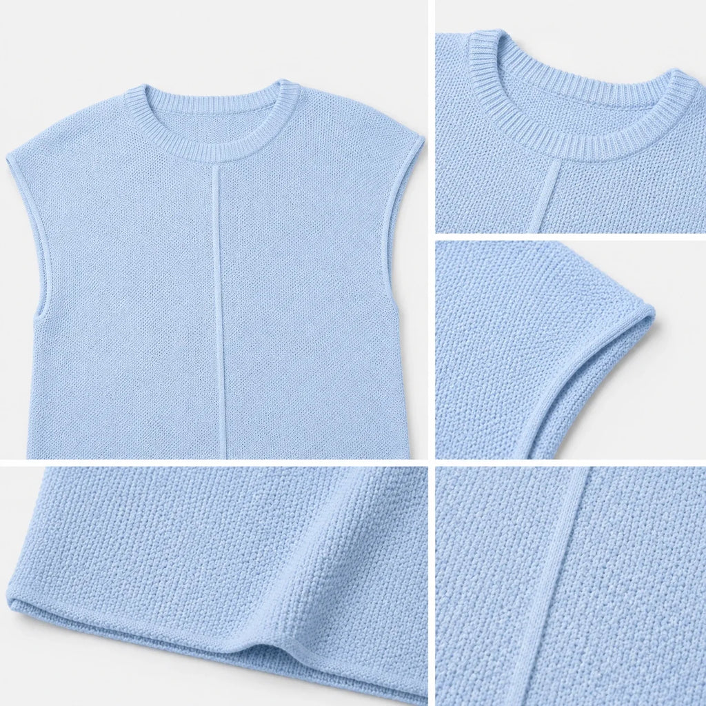Sleeveless Knit Top WHD0606259