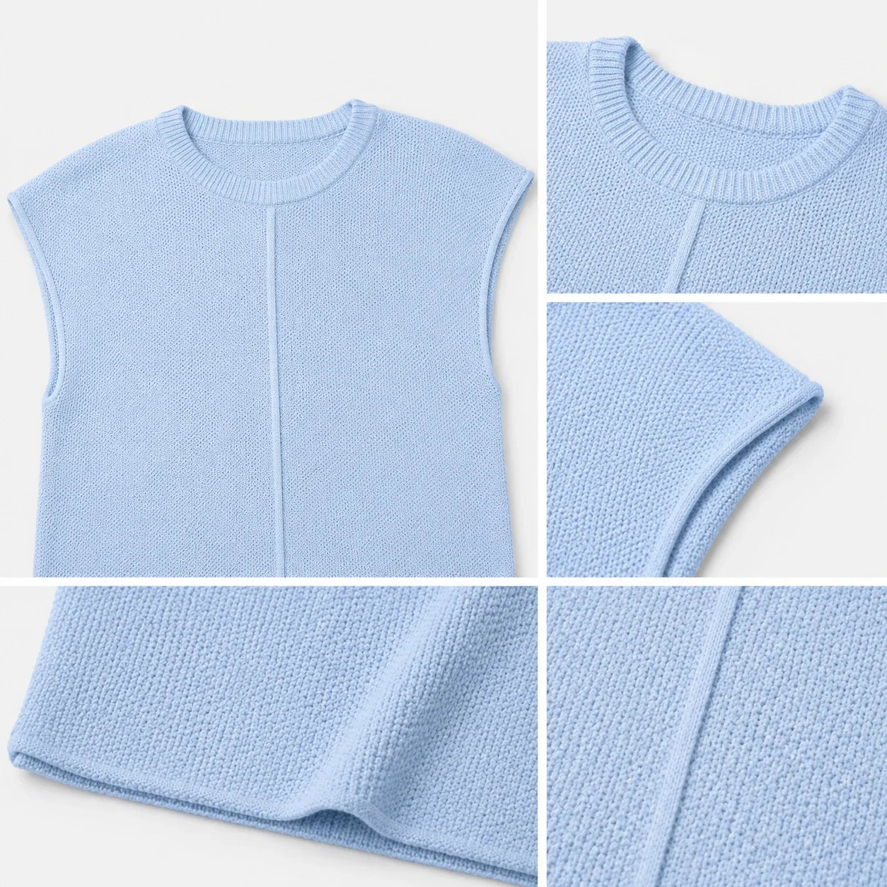 Sleeveless Knit Top WHD0606259