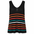 Multicolor Stripe Knit Tank WHD0606260