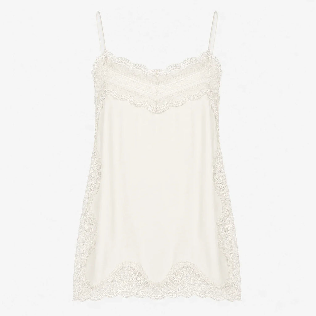 Lace Trim Cami Top WHD0606264