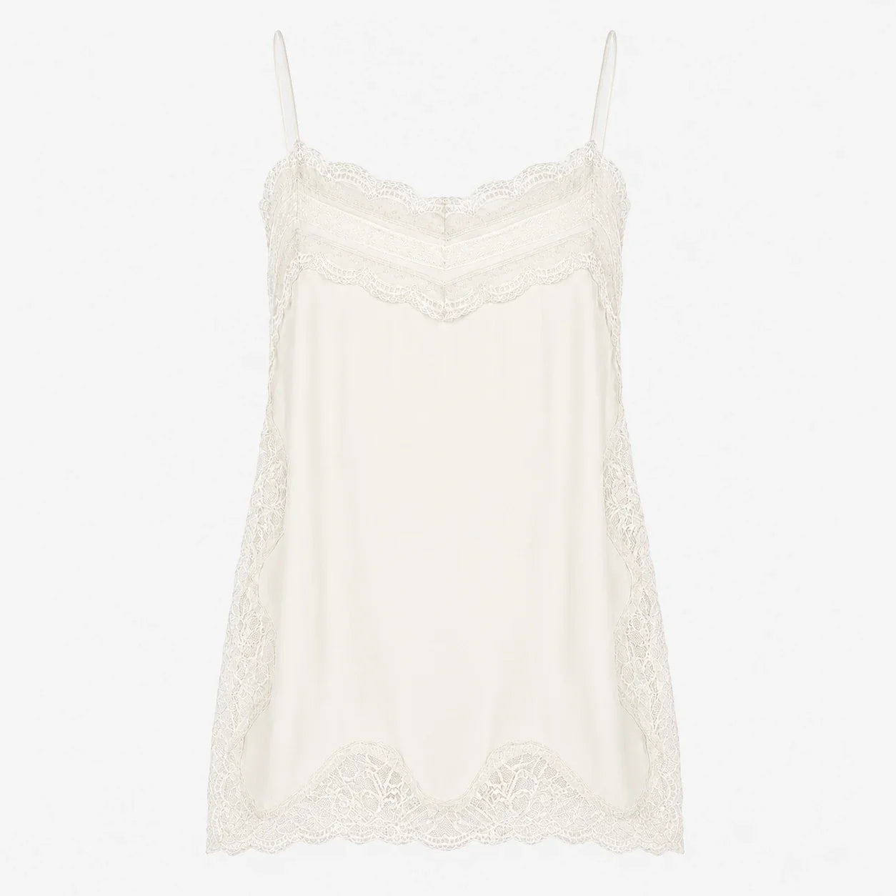 Lace Trim Cami Top WHD0606264