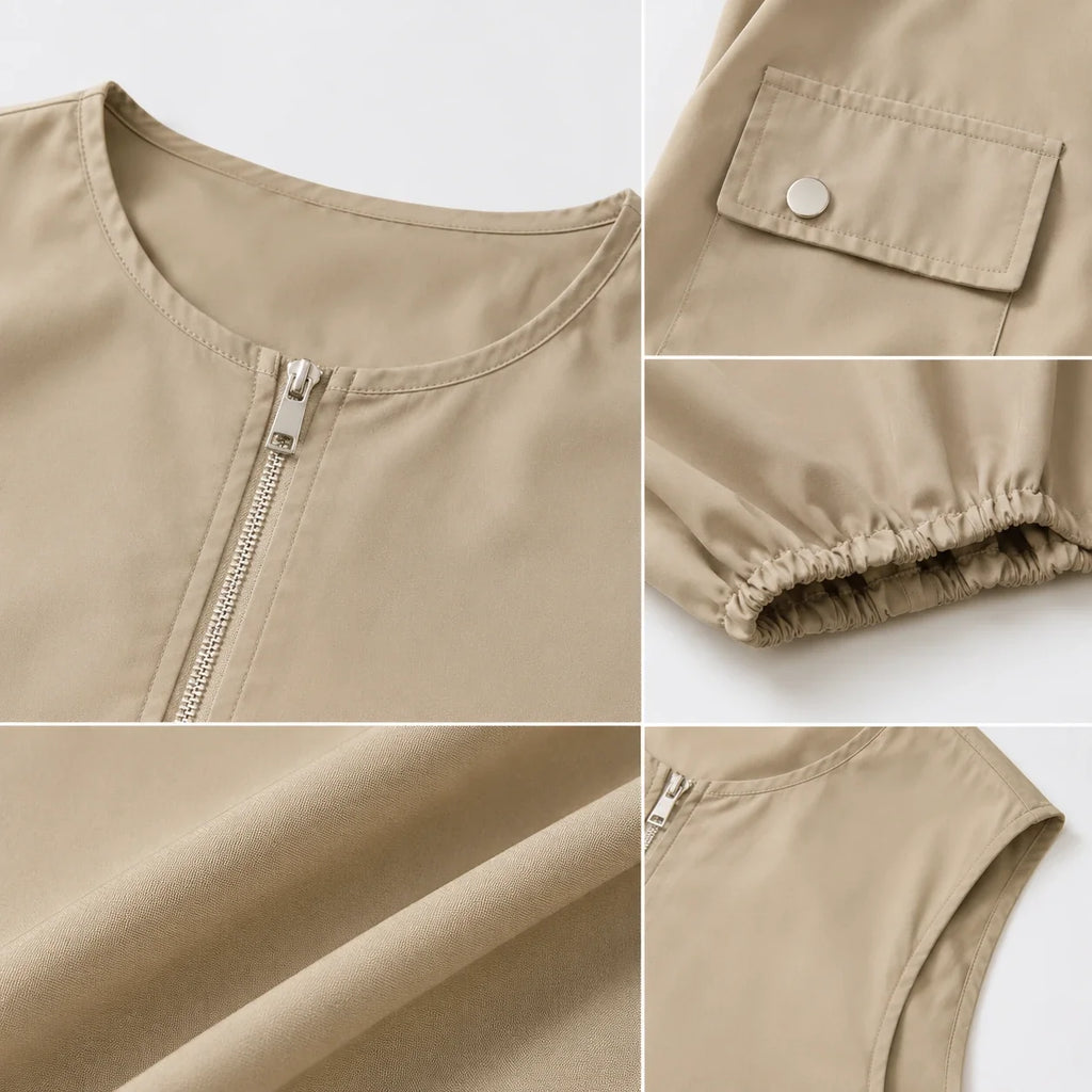 Utility Zip Front Vest WHD0606266