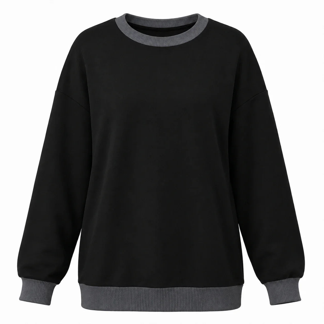 Contrast Crewneck Sweatshirt WHD0606271
