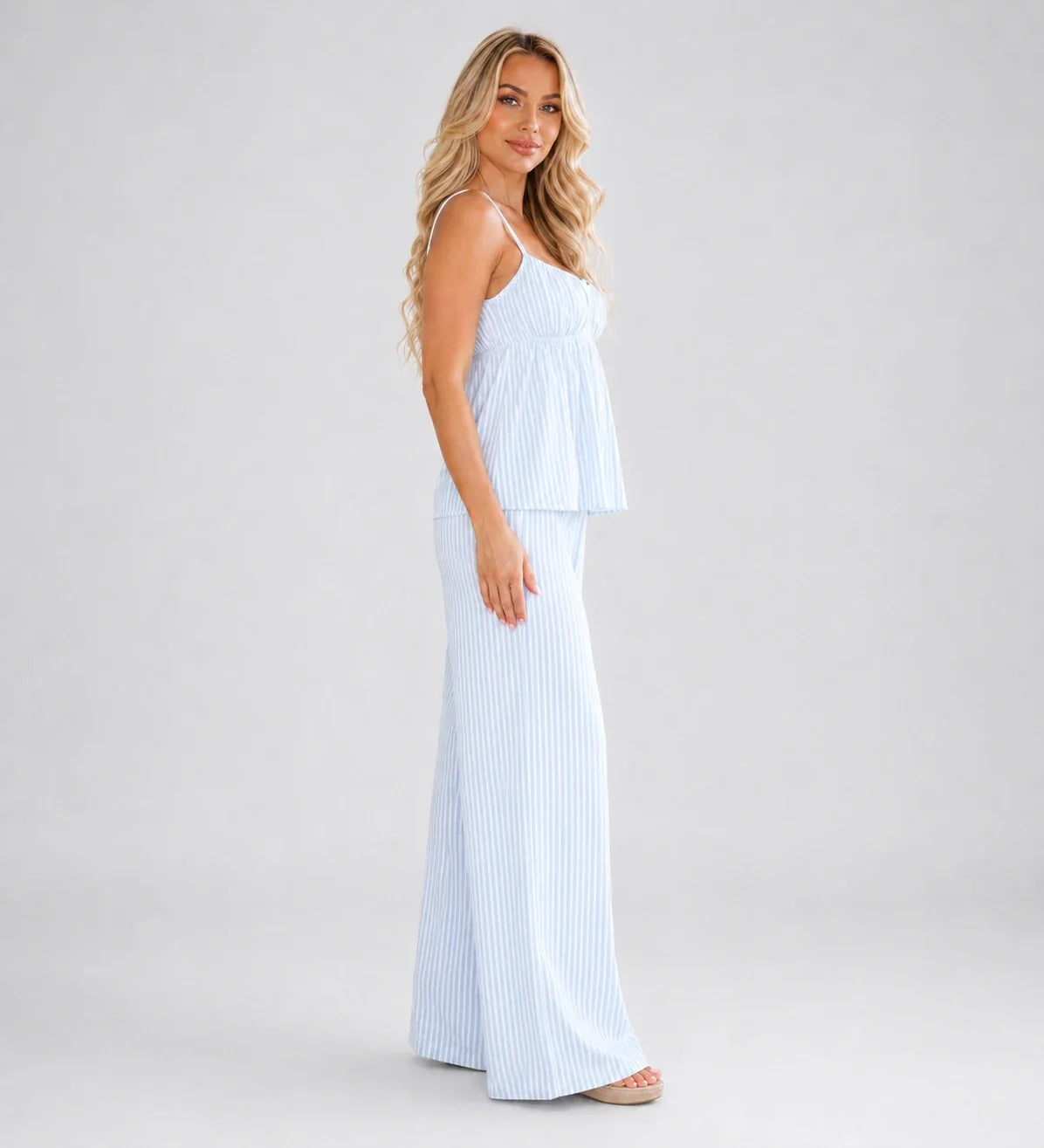 Striped Cami Pant Set WHD0606277