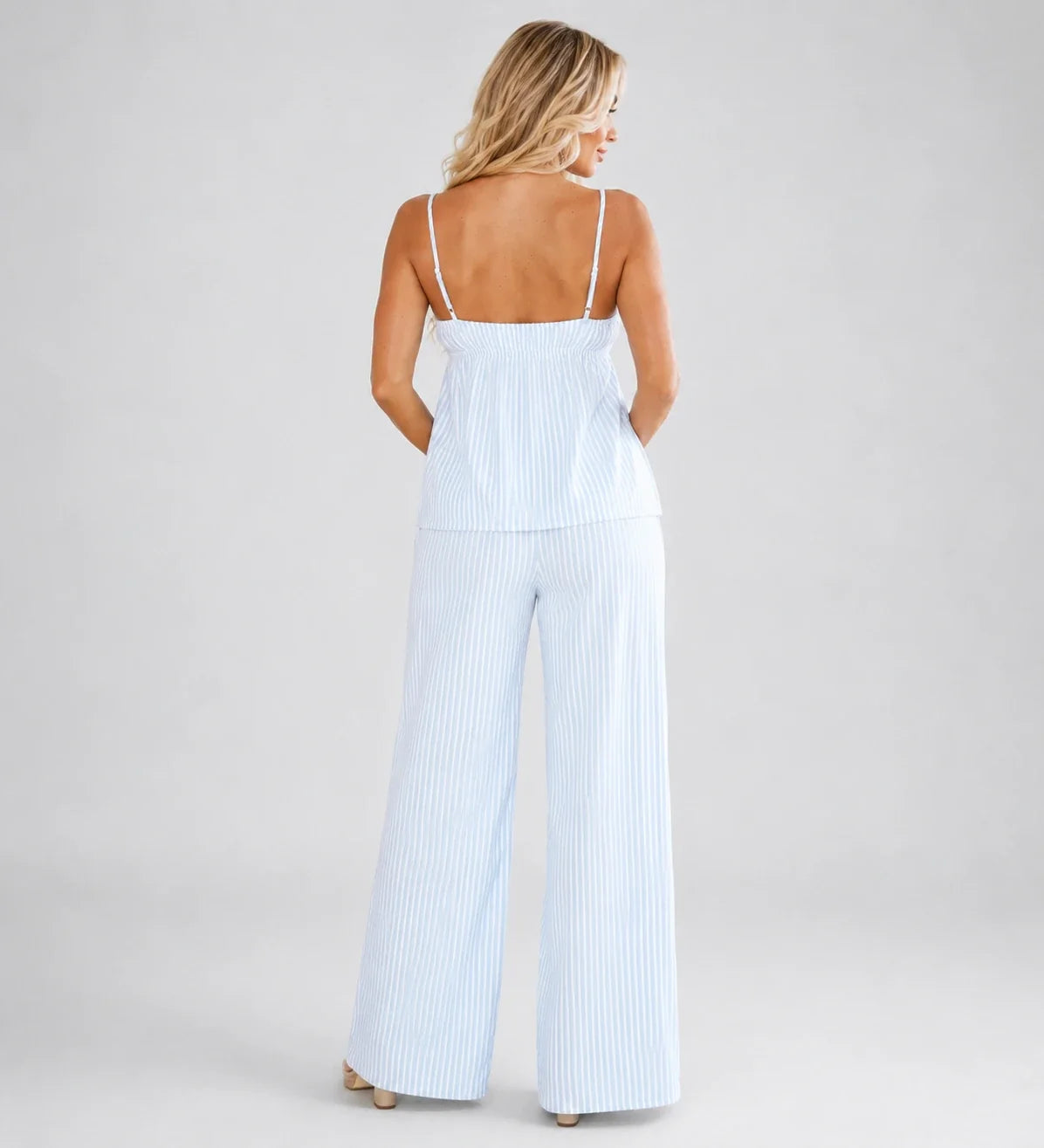 Striped Cami Pant Set WHD0606277