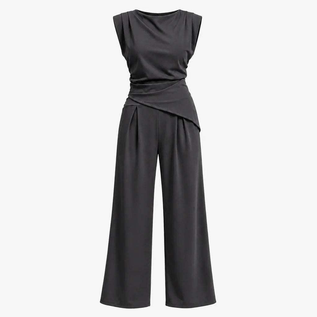 Draped Wide Leg Set WHD0606279