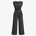 Draped Wide Leg Set WHD0606279