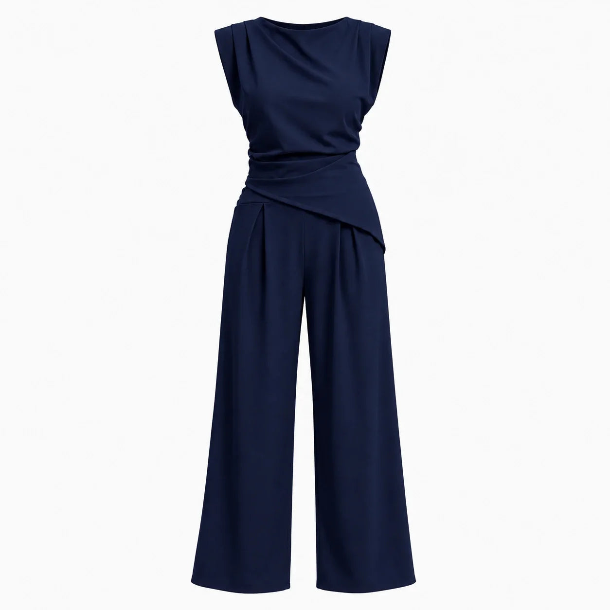 Draped Wide Leg Set WHD0606279