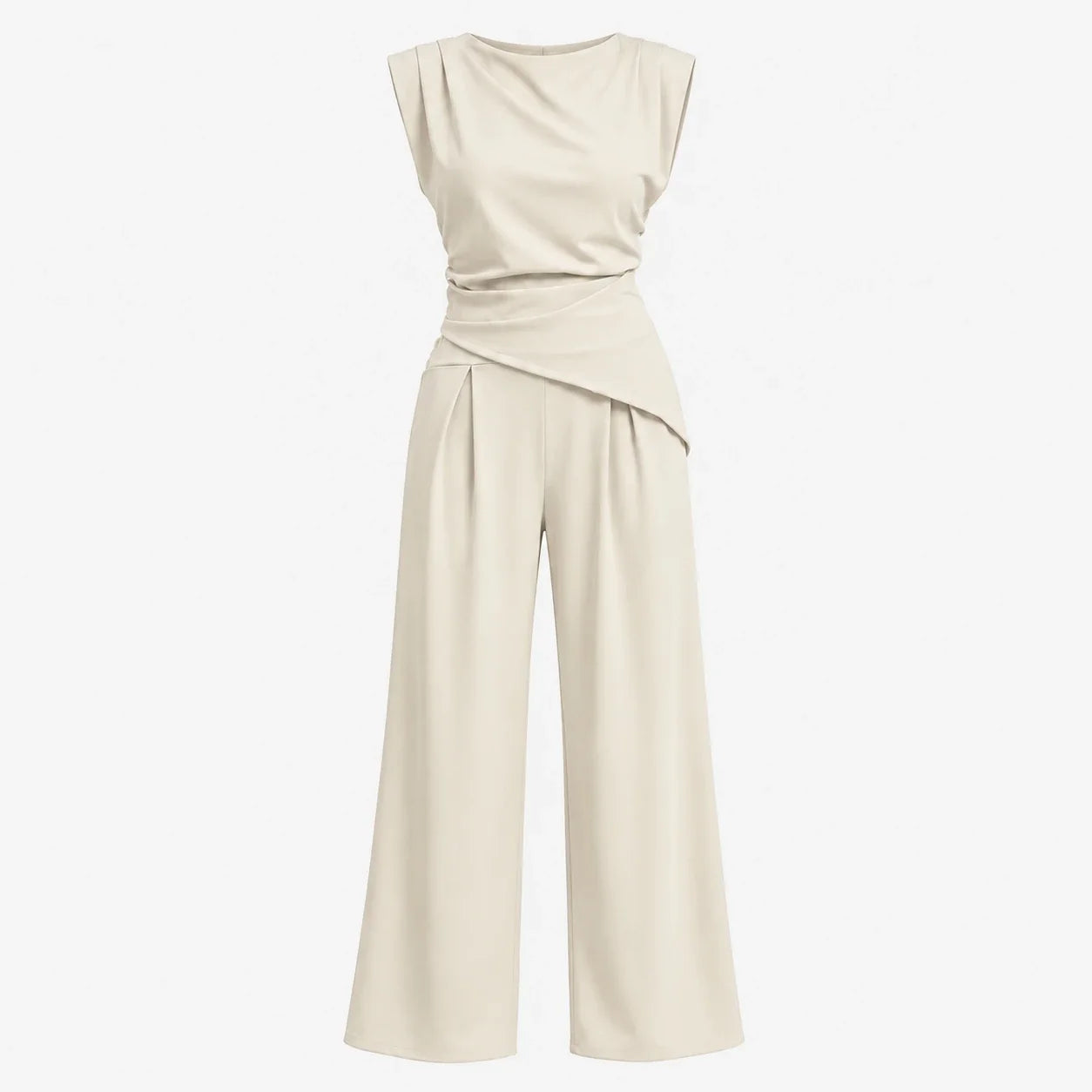 Draped Wide Leg Set WHD0606279