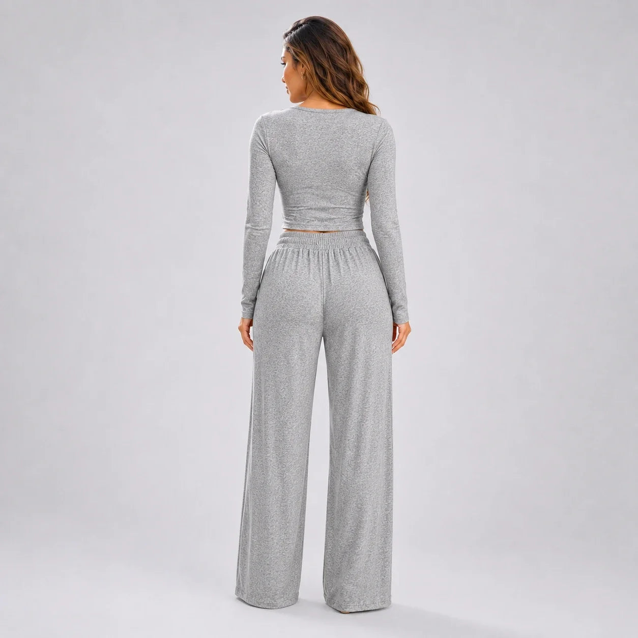 Grey Henley Lounge Set WHD0606281