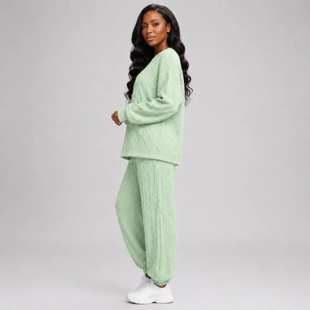 Cable Texture Lounge Set WHD0606283