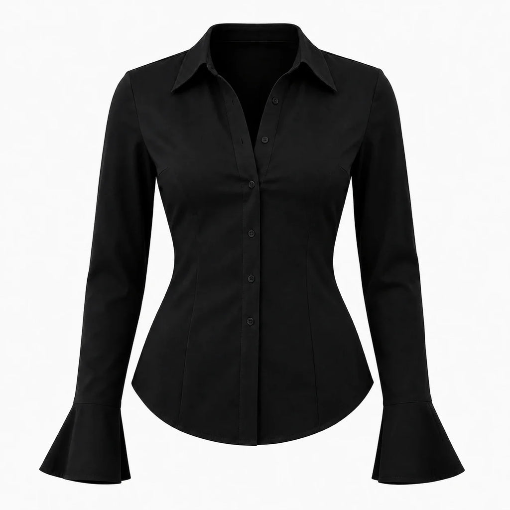 Waist-Fit Button Shirt WHD0606288