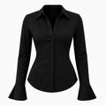 Waist-Fit Button Shirt WHD0606288