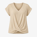 Twist Front V-Neck Top WHD0606291